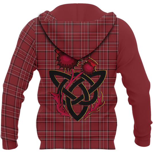Scotland Royal Banner Celtic Thistle Hoodie NNK 1510 - Amaze Style™-Apparel