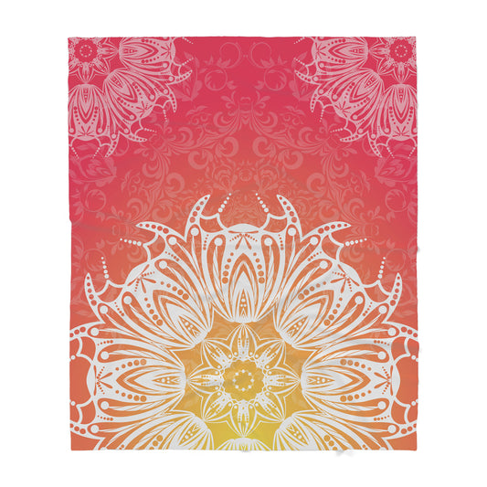 Mandala Sherpa Blanket TP