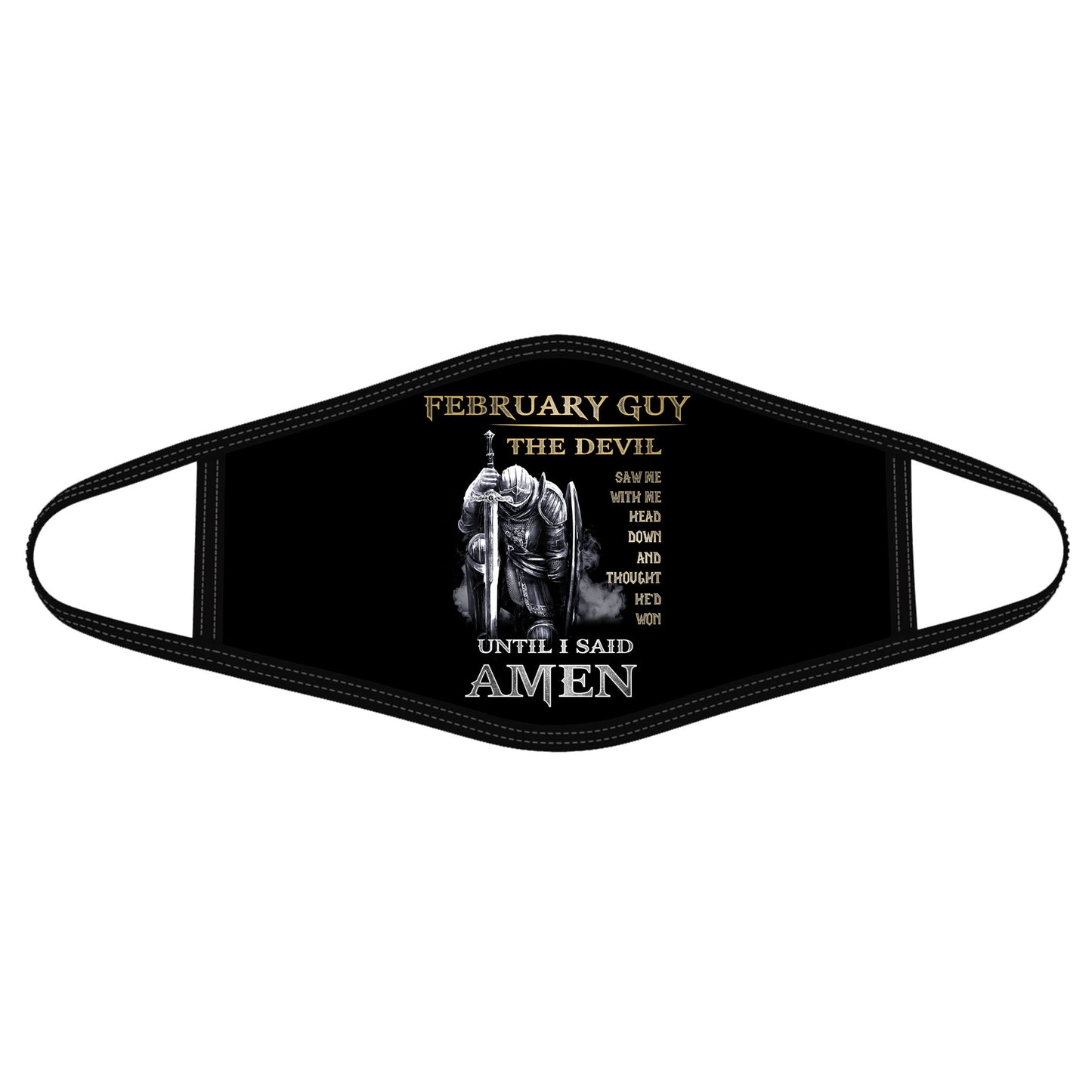 February Guy Jesus Face Mask TA