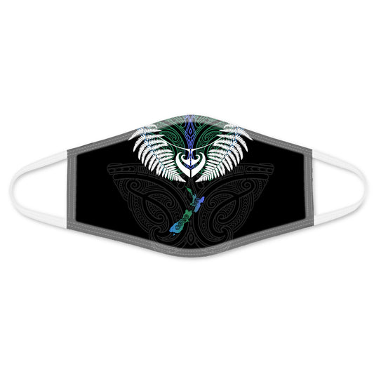 Premium New Zealand 3D All Over Print Face Mask PL
