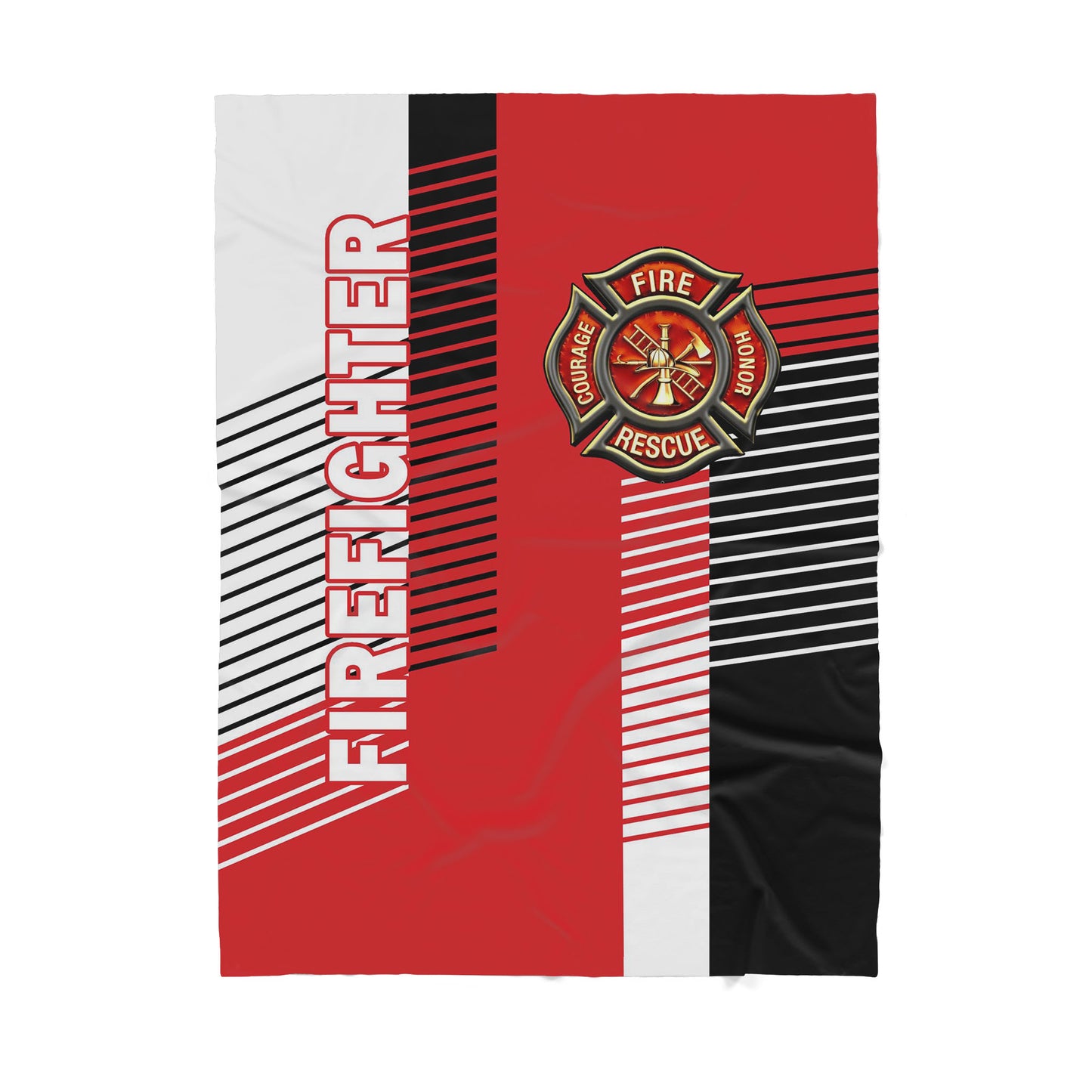 Custom Blanket Firefighter Sherpa Blanket TQH