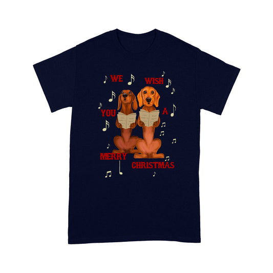 Merry Christmas Dog Standard T-shirt TN