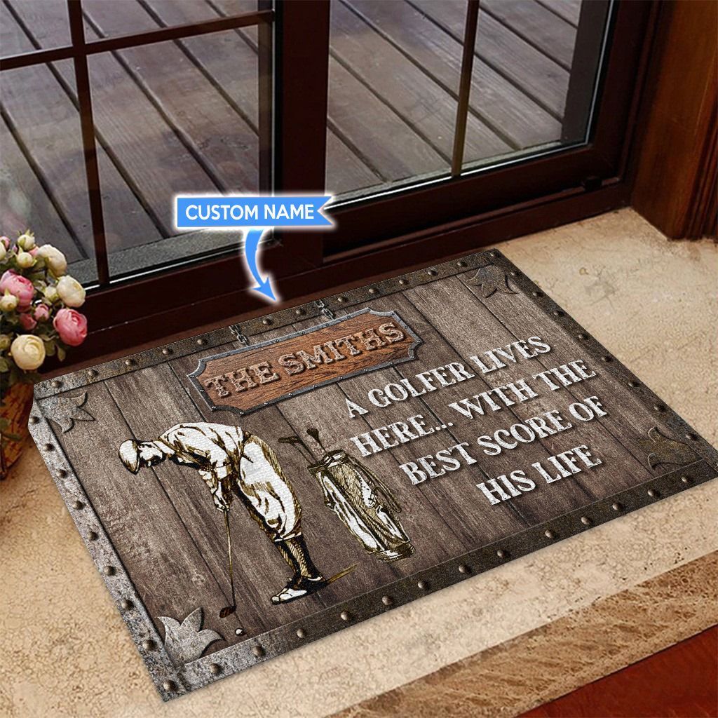 Golf Door Mat