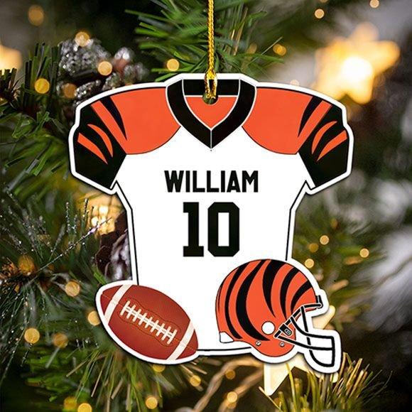 Personalized Ornament Football - FB01