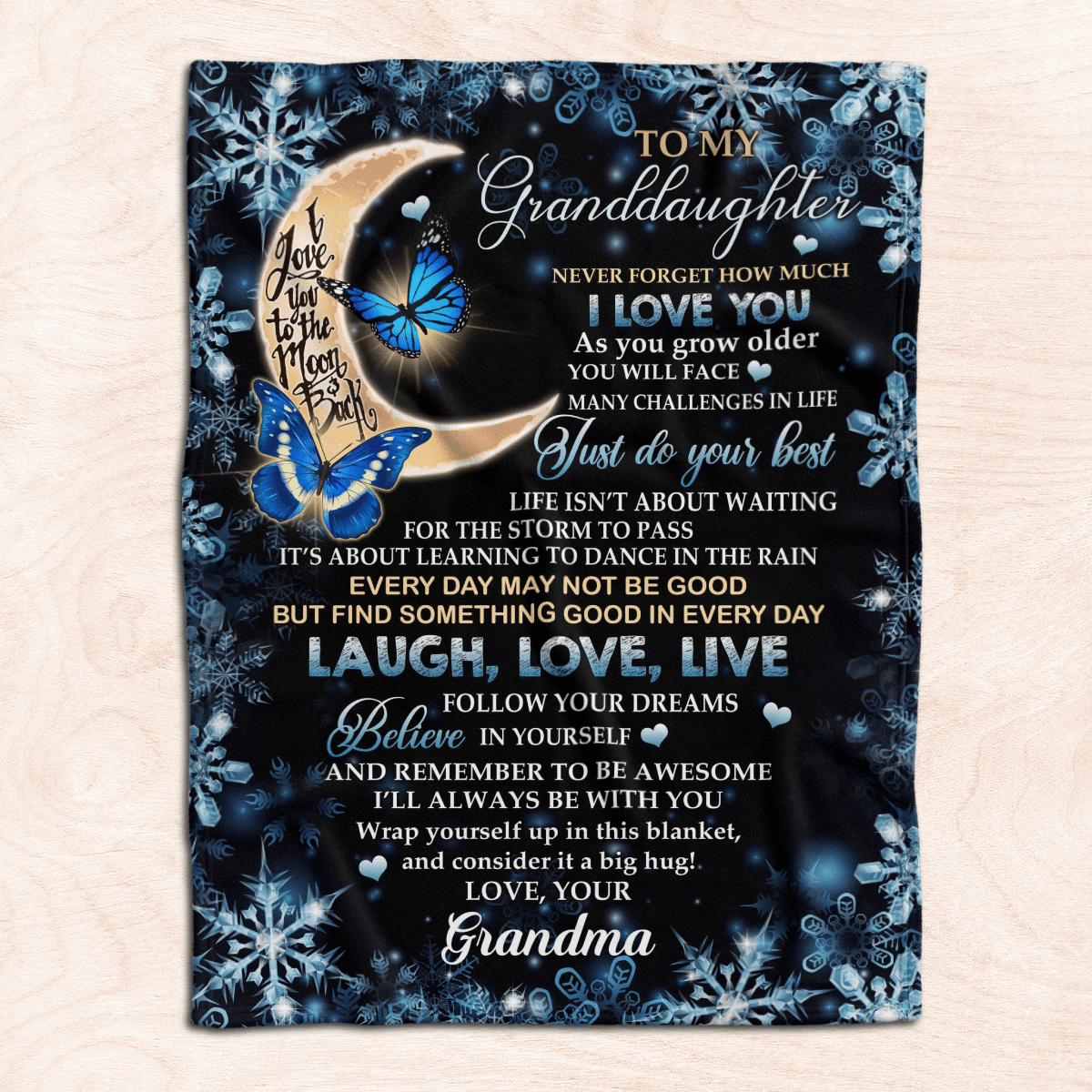 A Special Gift To Granddaughter For Her Birthday Or Christmas