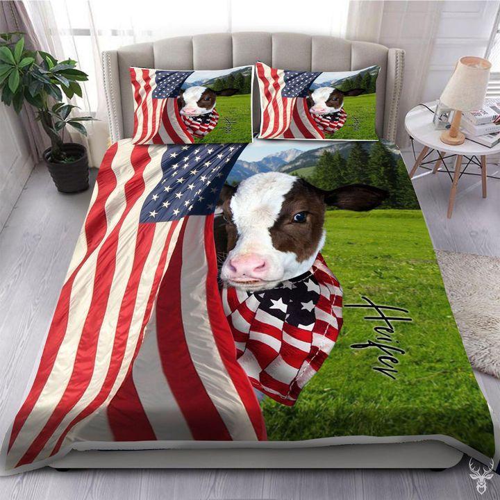 COW FLAG BEDDING SET-HP