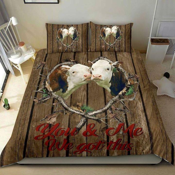 COW BEDDING SET-HP