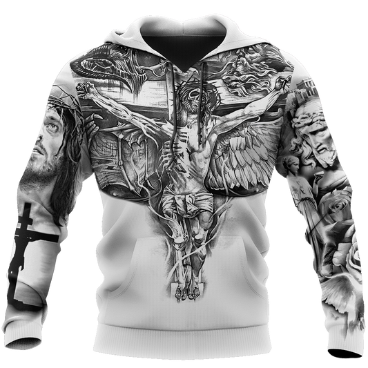 Premium Christian Jesus 3D All Over Printed Unisex Shirts - Amaze Style™-Apparel