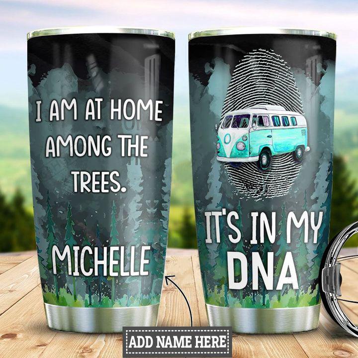 Personalized Name Camping Stainless Steel Tumbler