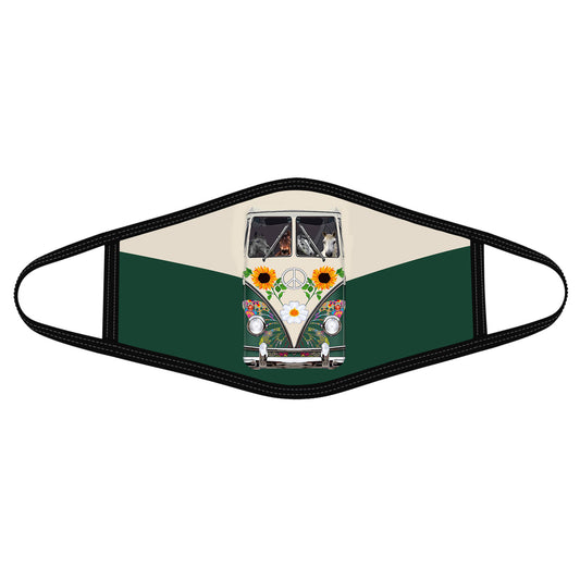 Hippie Truck Horse Face Mask DL