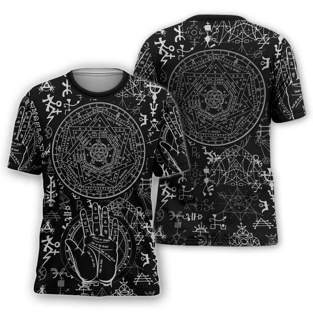 Occult Satan 3D All Over Printed Shirts Hoodie MP852 - Amaze Style™-Apparel