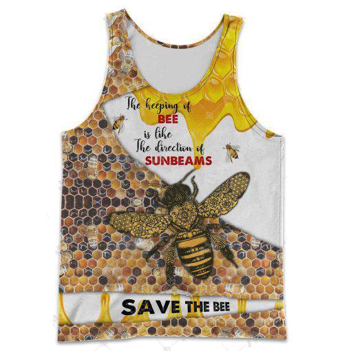 Save The Bee 3D All Over Printed Shirts For Men And Women MP940 - Amaze Style™-Apparel