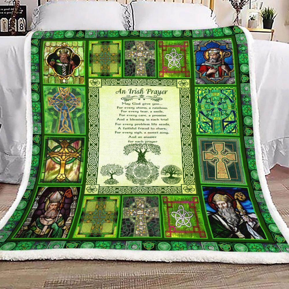 Irish Saint Patrick Day 3D All Over Printed Blanket