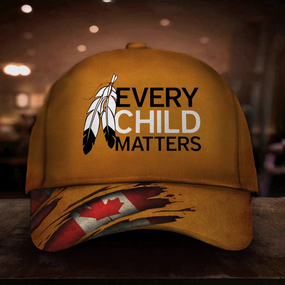 Every Child Matters Canada Classic Cap Orange Shirt Day Movement Awareness Merch