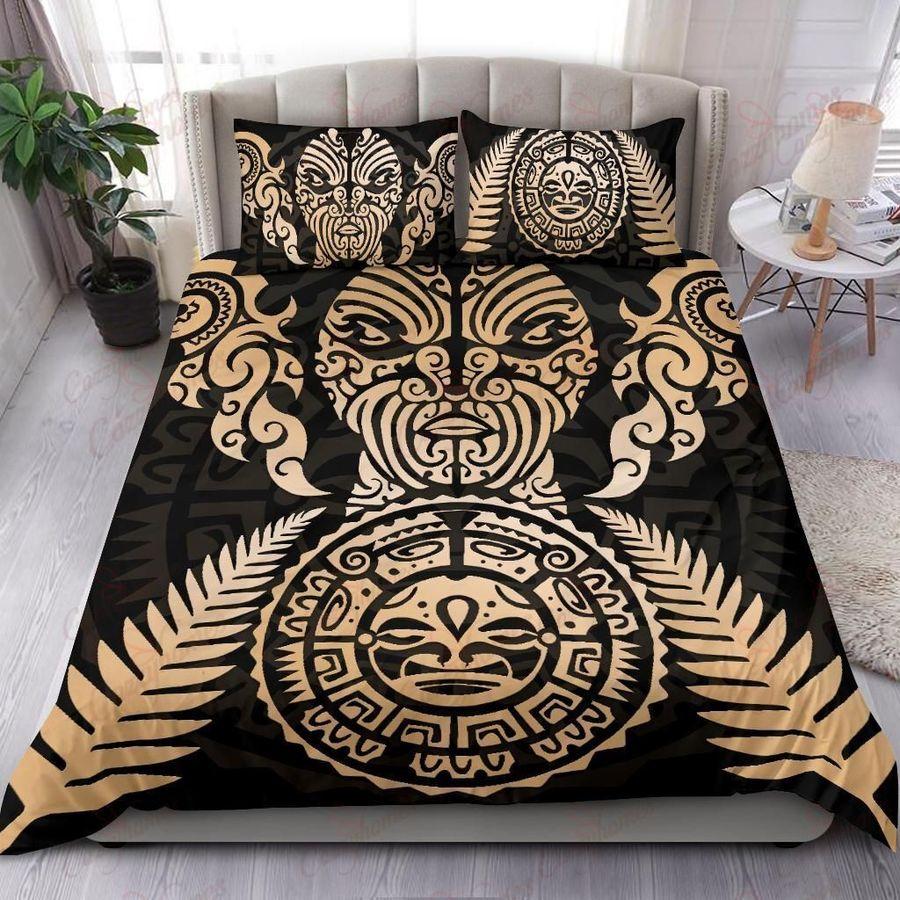 Maori Tattoo Brown Bedding Set 17072104.CTN