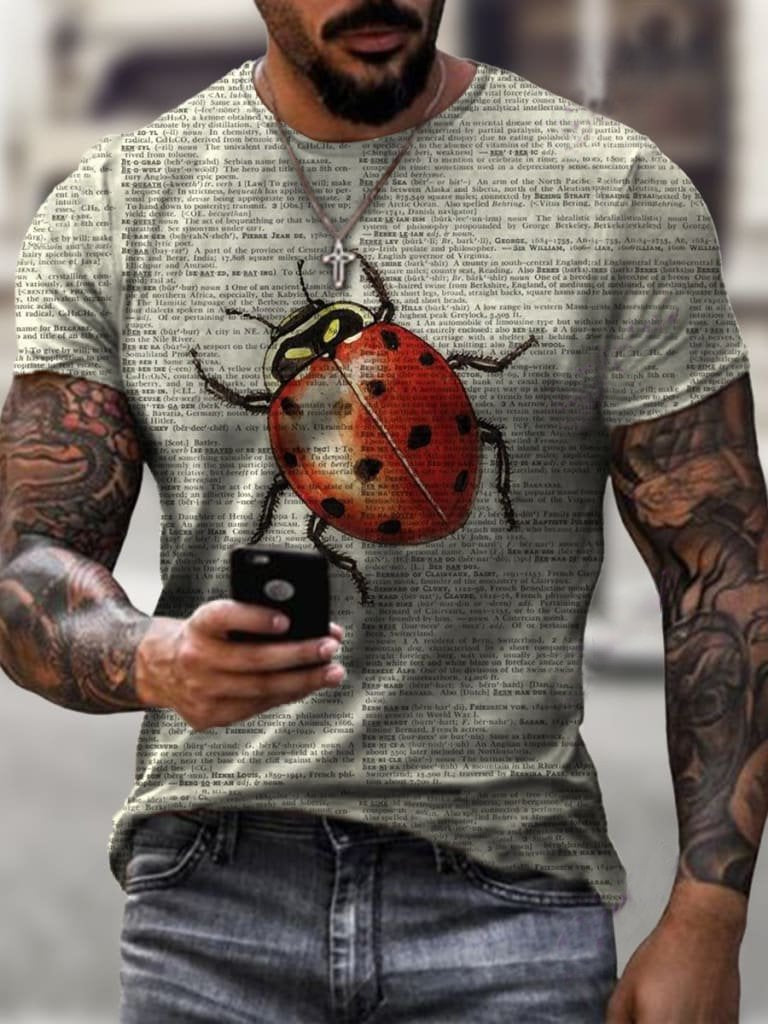 Ladybug Dictionary Page 3d All Over
