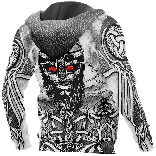 Viking Hoodie - Wolf And Guard - Amaze Style™-Apparel