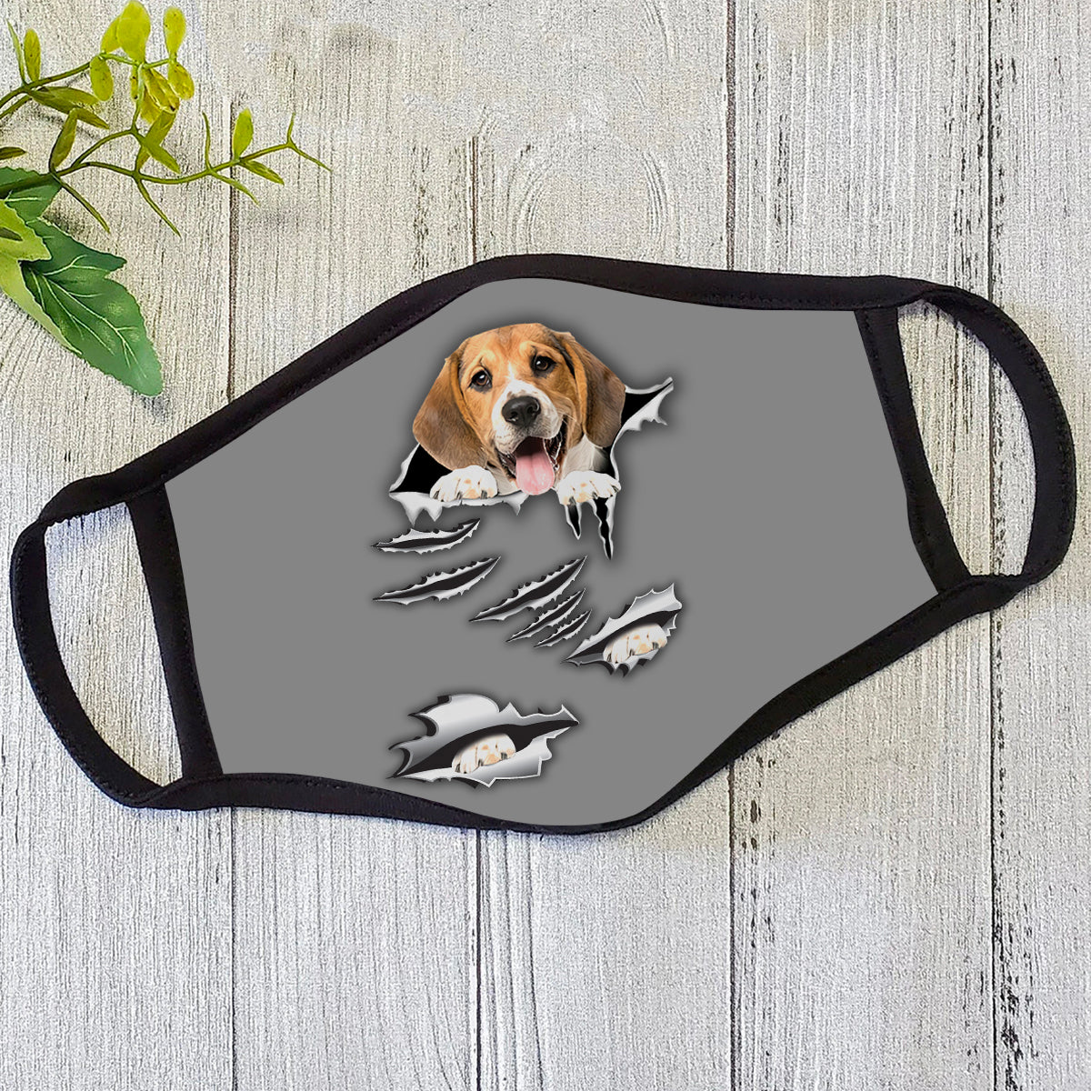 Dog Face Mask CB