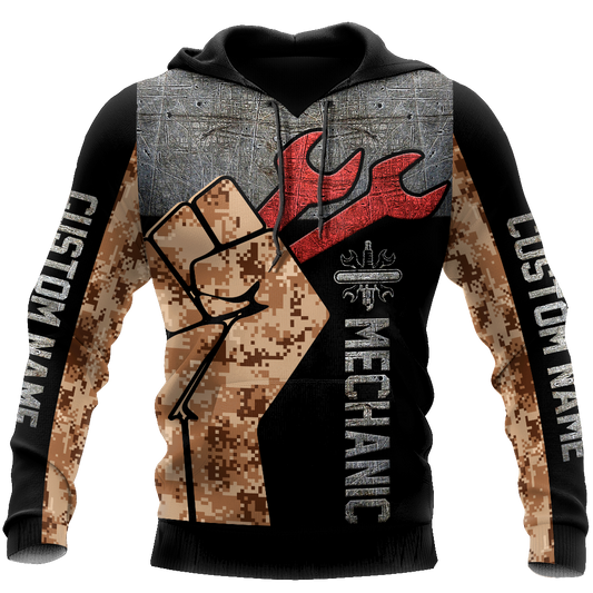 Personalized Mechanic Hoodie Shirt for Men and Women TN