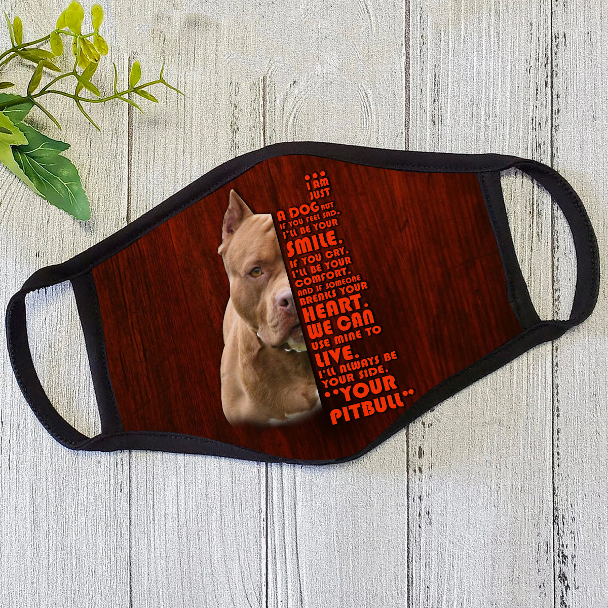 Dog Face Mask CB