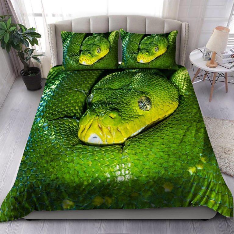 Green Tree Python Bedding Set Bedding Set TA0624201