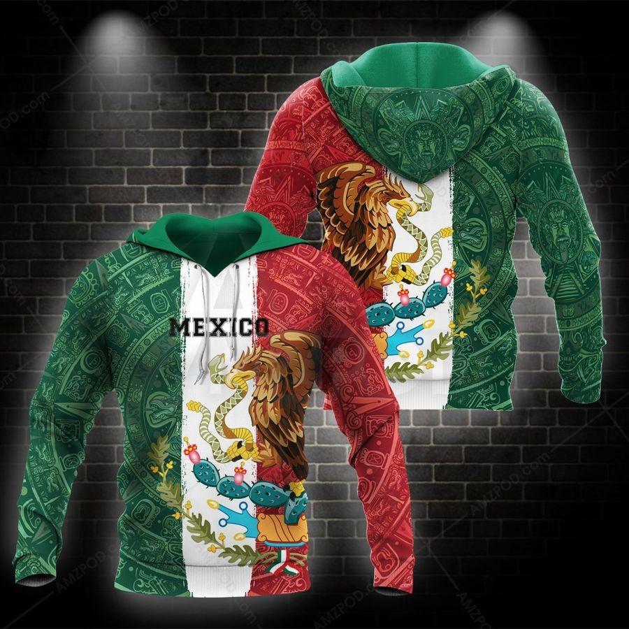 Mexico 3D All Over Printed Shirts For Men and Women