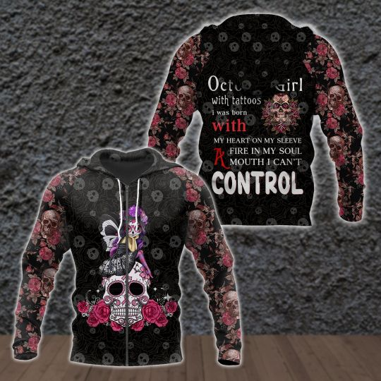 October Girl all over print shirts for man and women PL16032004 - Amaze Style™-Apparel