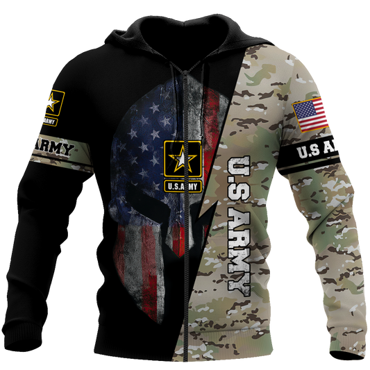 US Army US Veteran Army 3D All Over Printed Shirts DQBST10142001