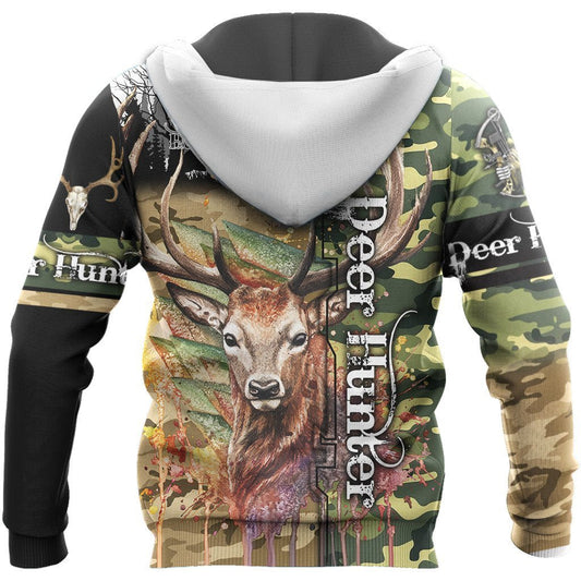 BEAUTIFUL HUNTING CAMO 3D ALL OVER PRINTED SHIRTS ANN231001 - Amaze Style™-Apparel