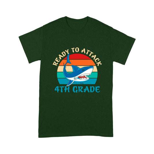 Ready To Attack 4th Grade Standard T-Shirt