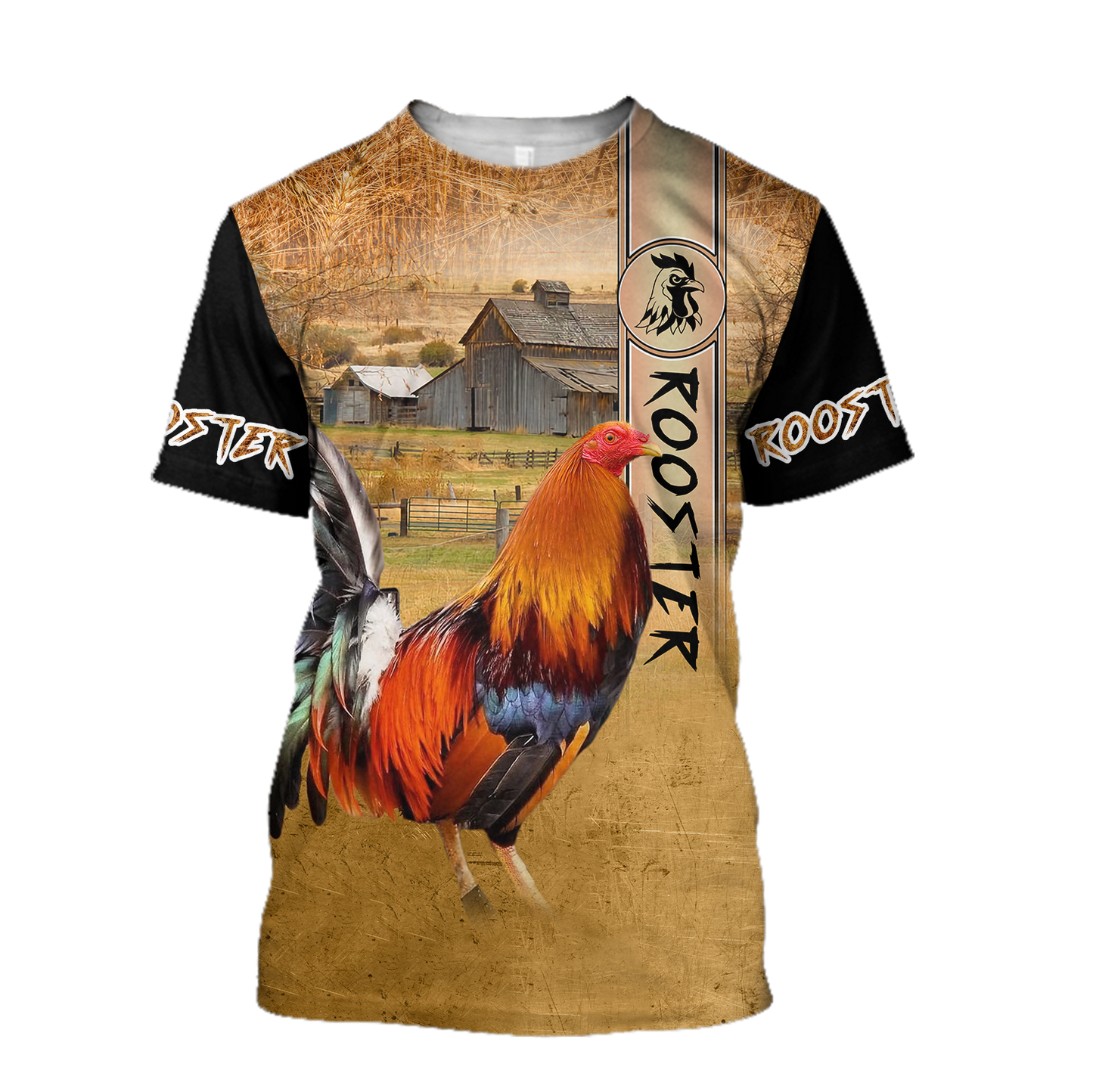 Rooster 3D All Over Printed Shirts for Men and Women AM251201 NM-Apparel-NM-T-Shirt-S-Vibe Cosy™