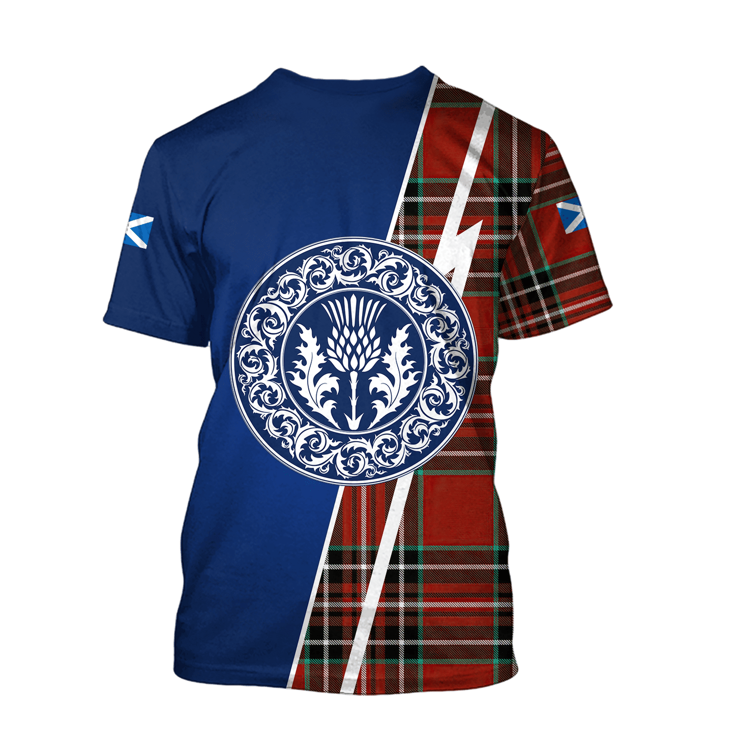 Classical Hoodie Scotland Vintage Over Printed Hoodie
