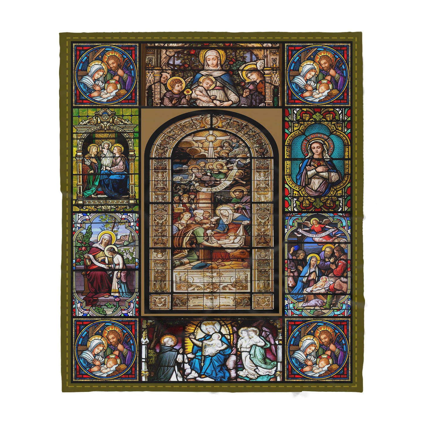 Jesus Sherpa Blanket TT