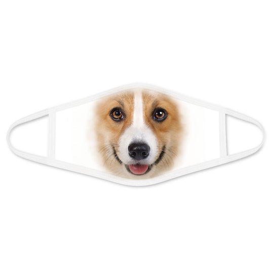 Corgi Funny Face - Dog Lover Mask DL