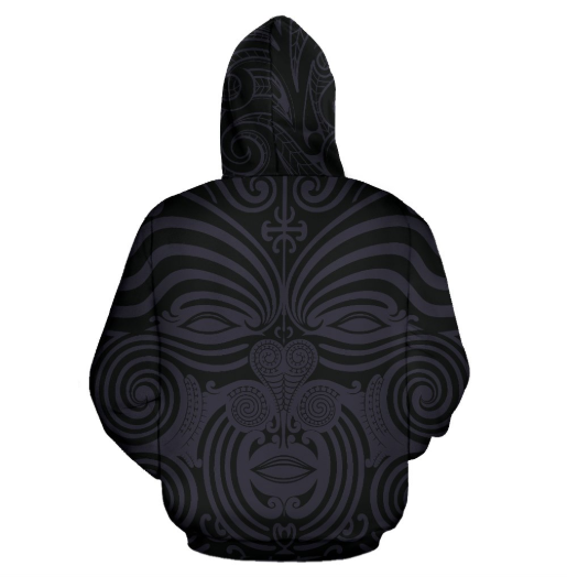 New Zealand - Maori Mask Pullover Hoodie A0 - Amaze Style™-Apparel