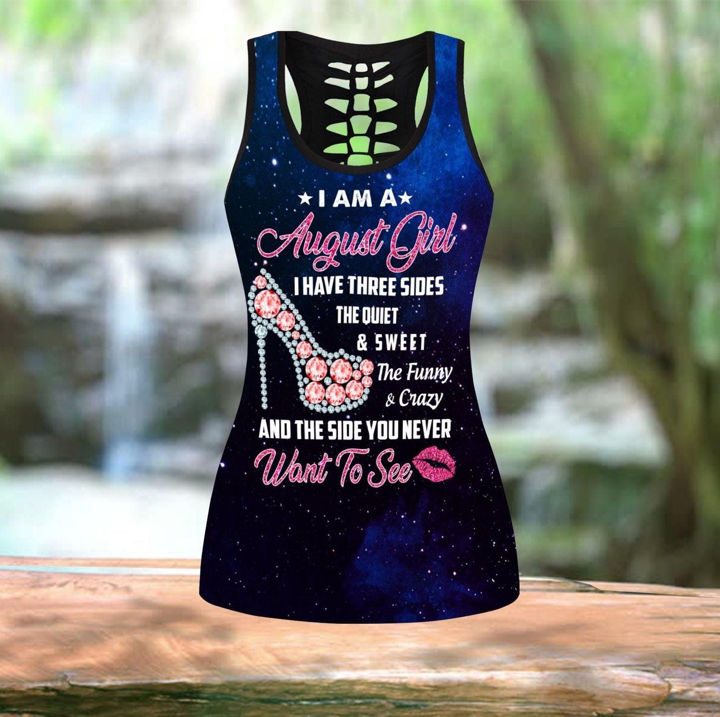 August Girl-I Have 3 Sides Combo Tank Top + Legging DQB08182008S