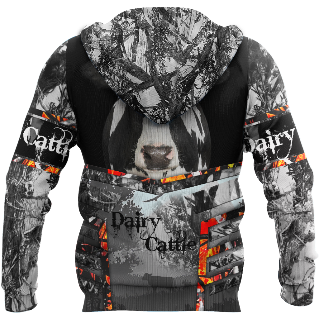 Love Dairy Cattle 3D All Over Printed Shirts For Men And Woman