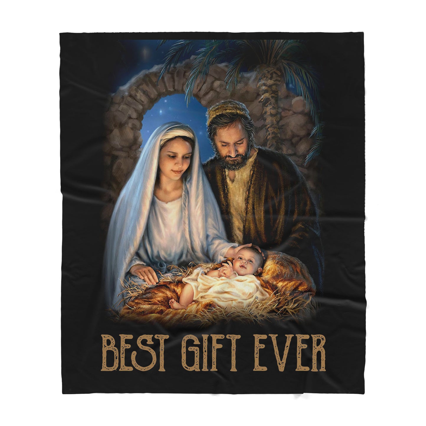 Premium Christian Jesus Catholic best day ever Blanket - Best gift for Christian - sherpa blanket TT