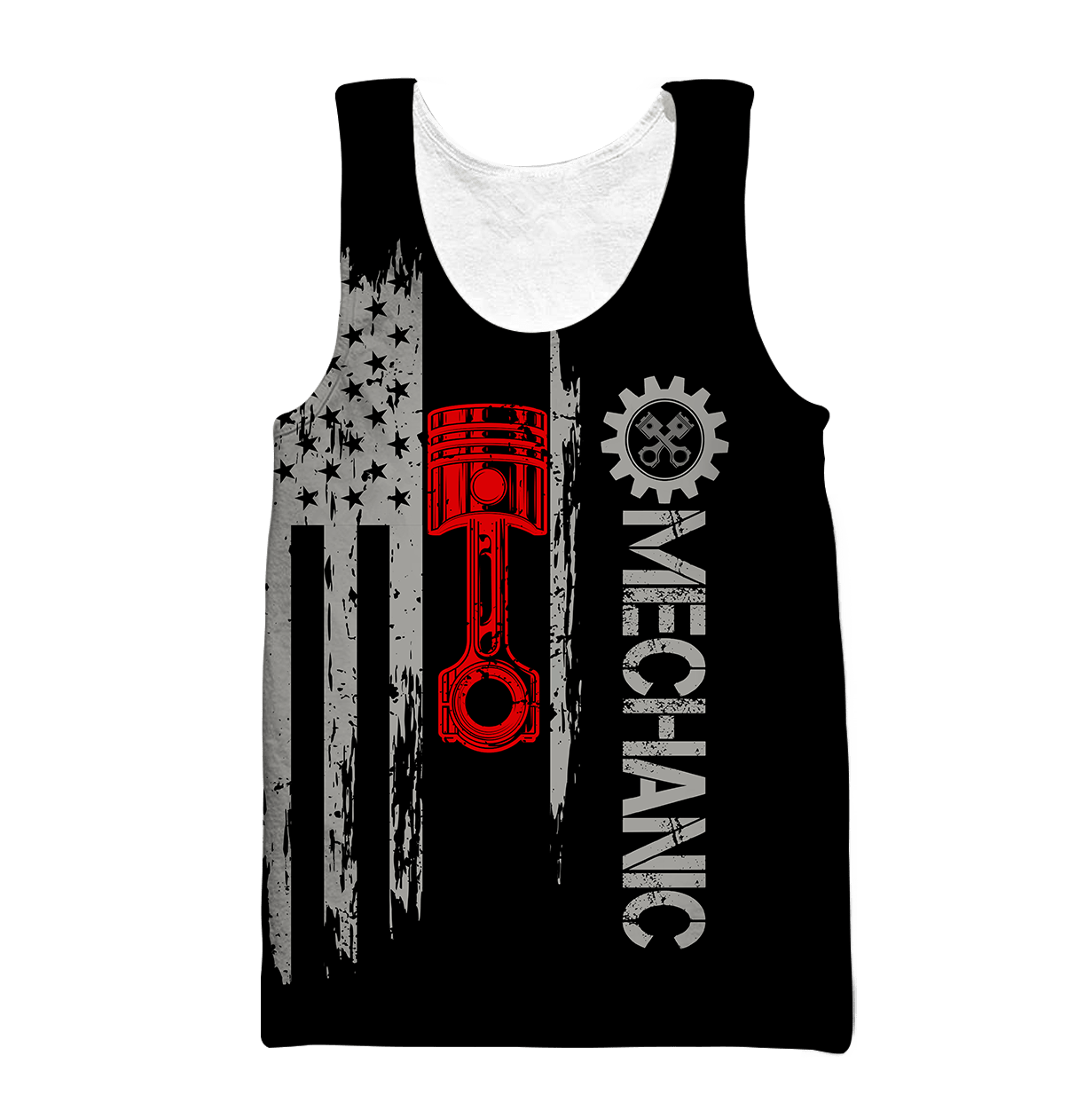 Personalized Mechanic 3D All Over Printed Shirts For Men And Women TN