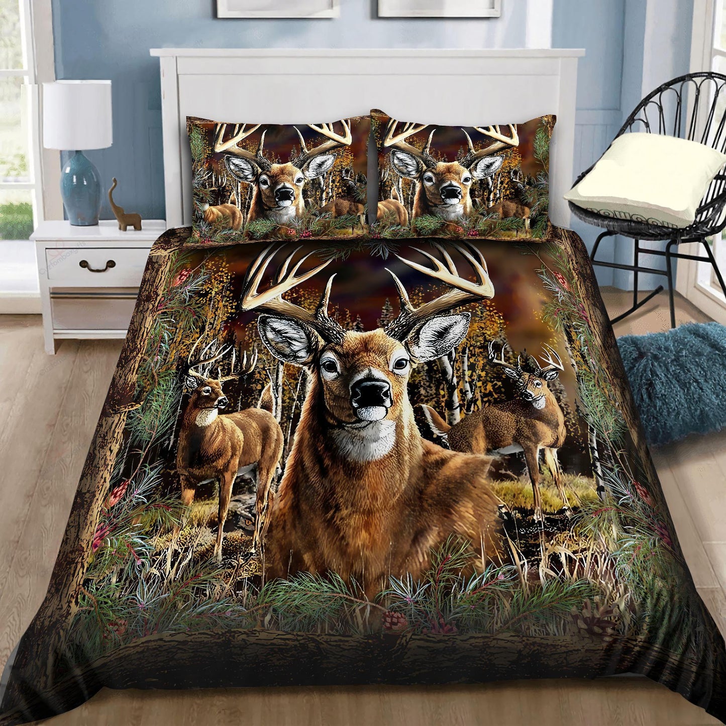 Deer Bedding Bedding Set JJW11082002-LAM
