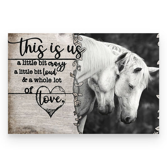 CANVAS-Horse- This Is Us - Wedding Anniversary - TA