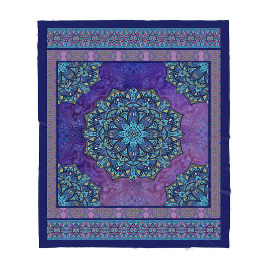 Mandala Sherpa Blanket TP