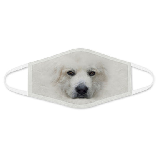 Dog Face Mask White HG