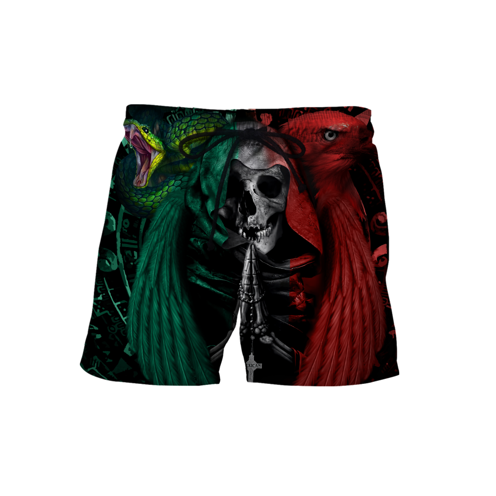 Mexican Aztec Skull 3D All Over Printed Shirts For Men and Women DQB07222006