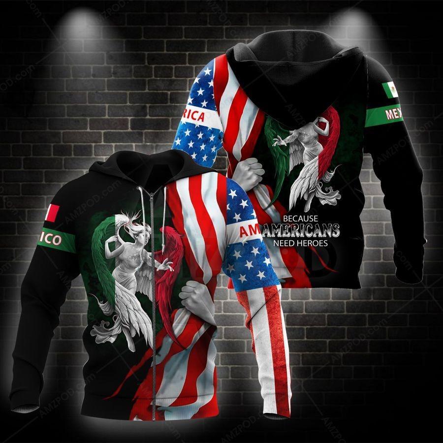 Mexico 3D All Over Printed Shirts For Men and Women TA062202