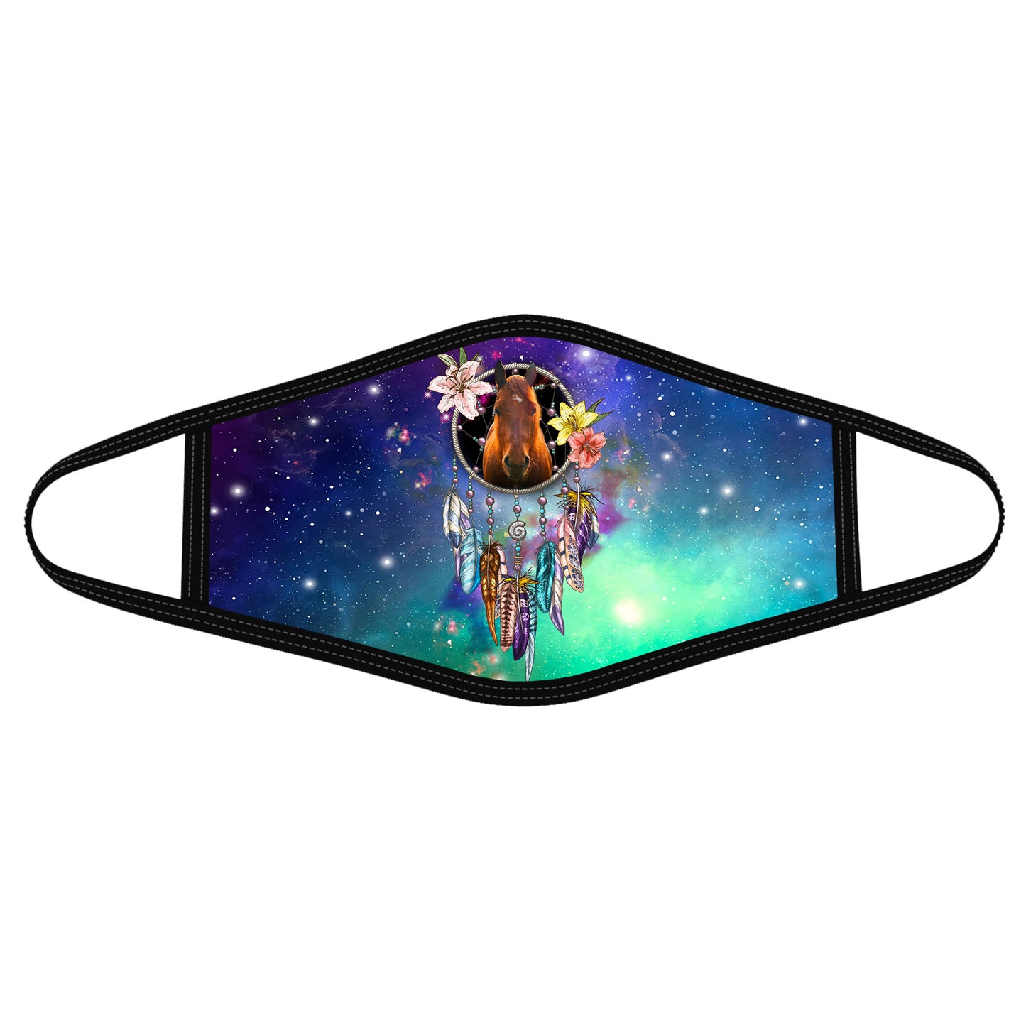 Horse Dreamcatcher Face Mask DL