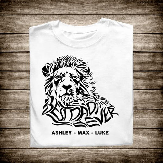 Best Dad Ever Personalized T-Shirt