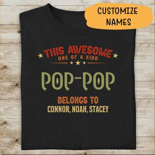 This Awesome One Of A Kind Personalized T-shirt