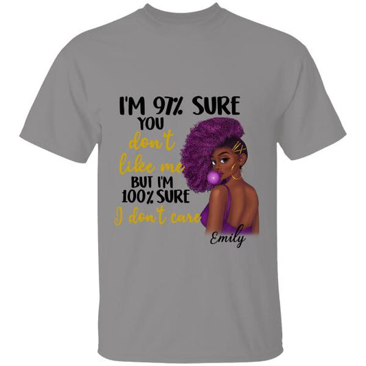 I Do Not Care BWA Personalized T Shirt, Best Gift For Girls and Friends