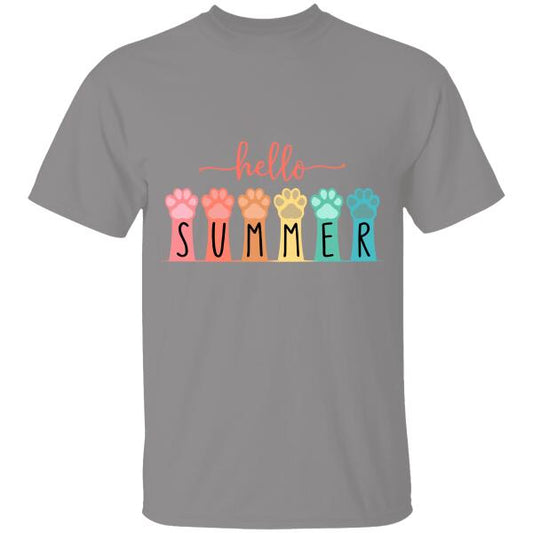 Hello Summer Special Amazing Shirt For Dog Lover Paw Full 4 Seasons To Choose